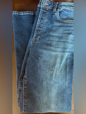 KUT from the Kloth Rosa High Rise Ankle Vintage Straight Jeans 12